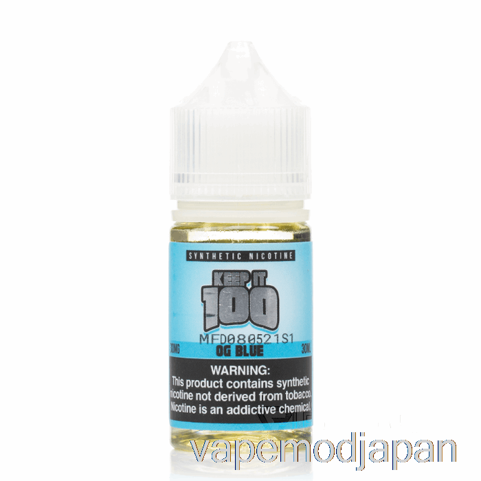 Vape Japan Og ブルーソルト - キープイット 100 - 30ml 30mg